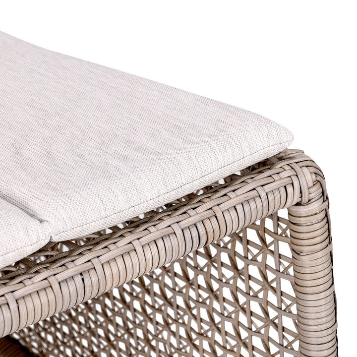 Michelle - Outdoor Accent Chair - Linen