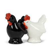 Blk/Wht Chicken Salt&Pepper-3"H-827