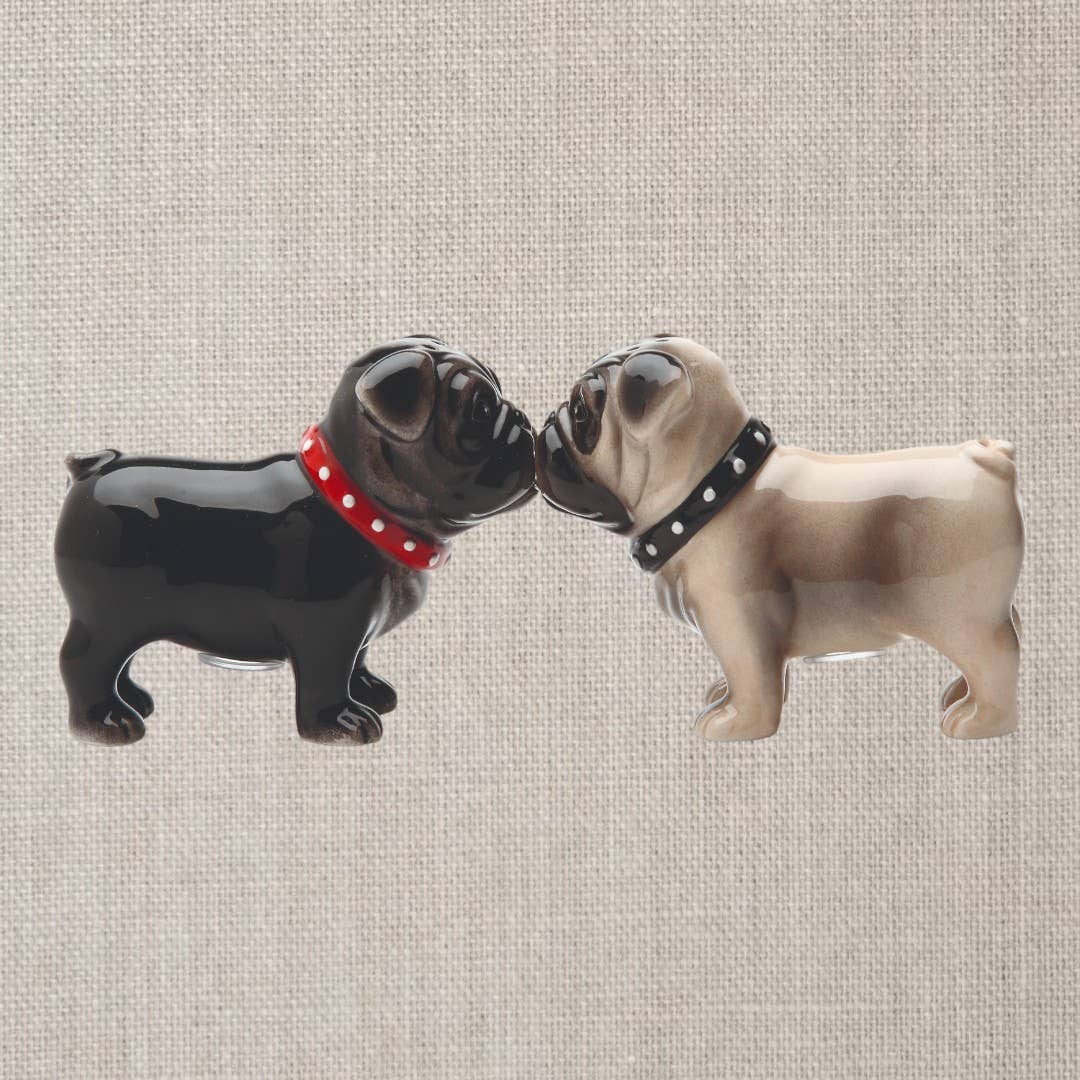 Love Pugs Salt and Pepper Shaker Set