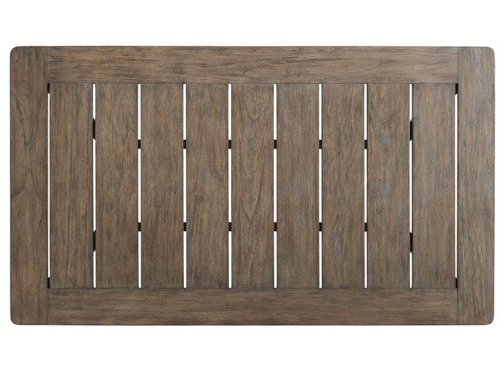 La Jolla - Rectangular Cocktail Table - Dark Brown