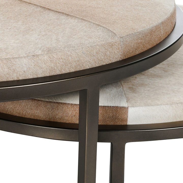 Hayword - Hide Nesting Coffee Tables (Set of 2) - Blonde
