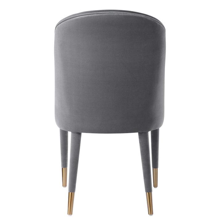 Brie - Armless Chair (Set of 2) - Gray