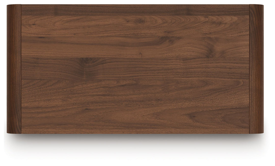 Fortlorn - Walnut Brown - Five Drawer Chest