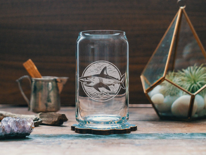 Shark Glasses: Stemless Wine ~ 15 oz