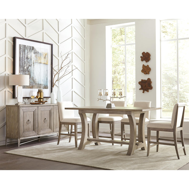 Sophie - Upholstered Counter Stool (Set of 2) - Natural