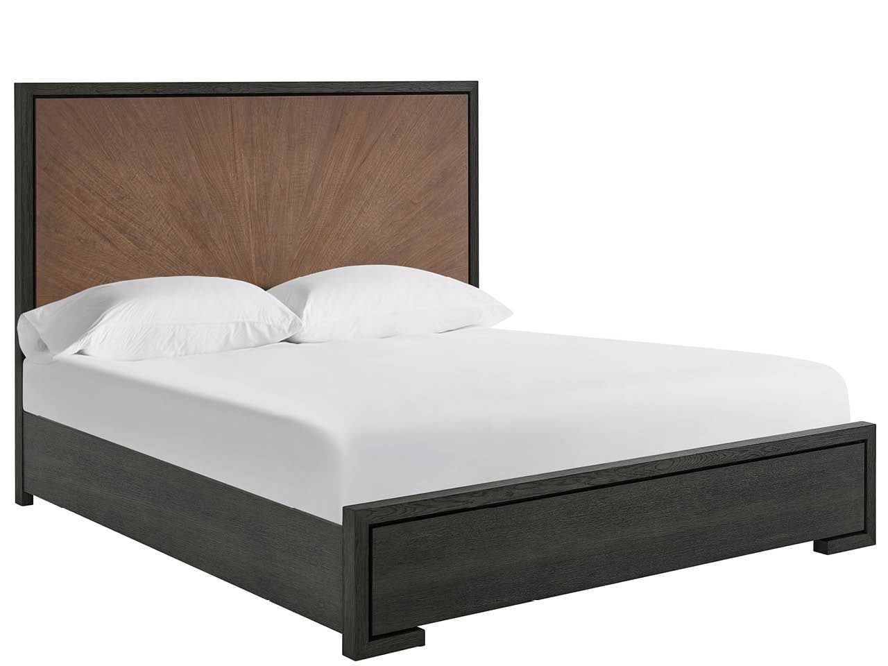 Modern - Panel Bed - Two-Tone