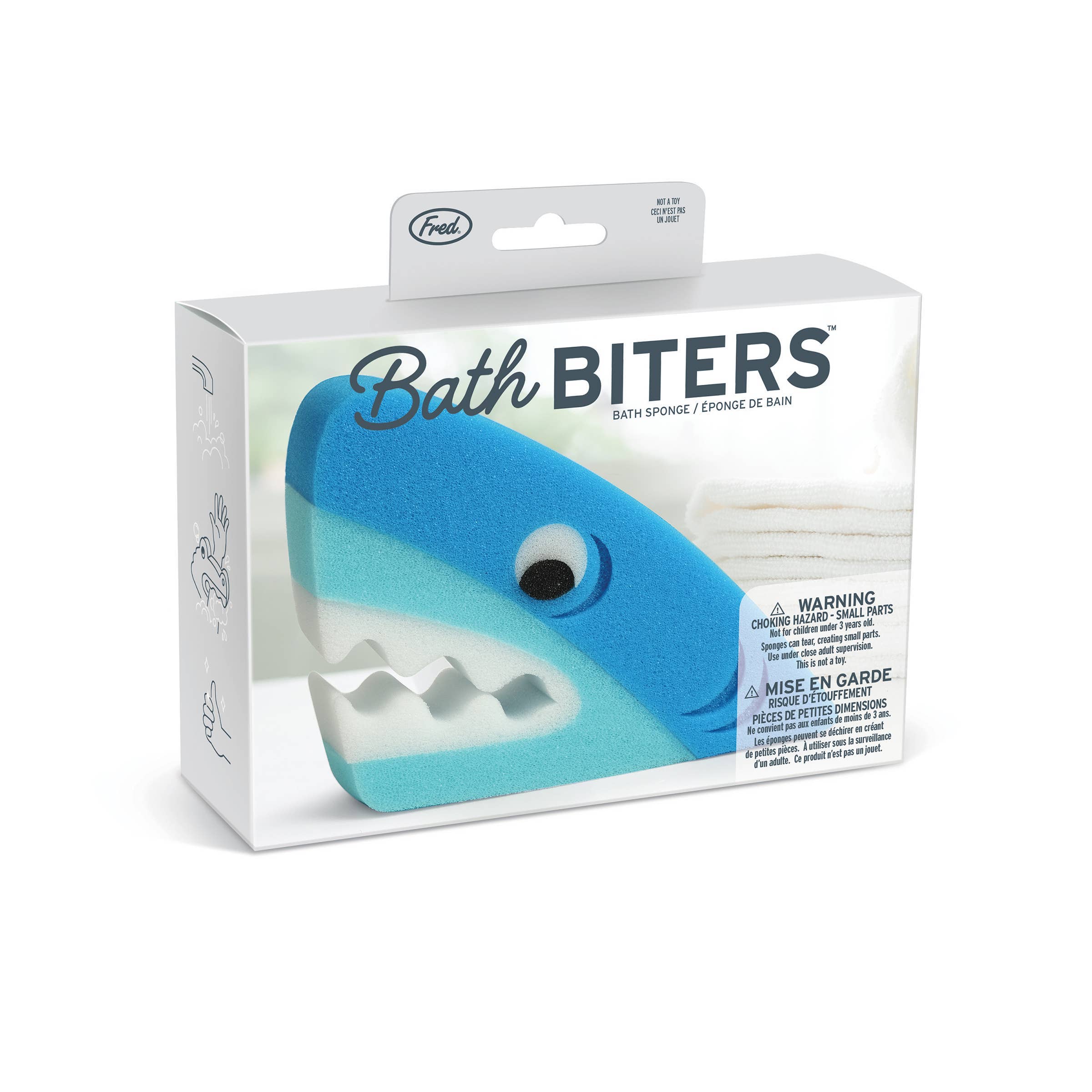 Bath Biters - Shark Sponge