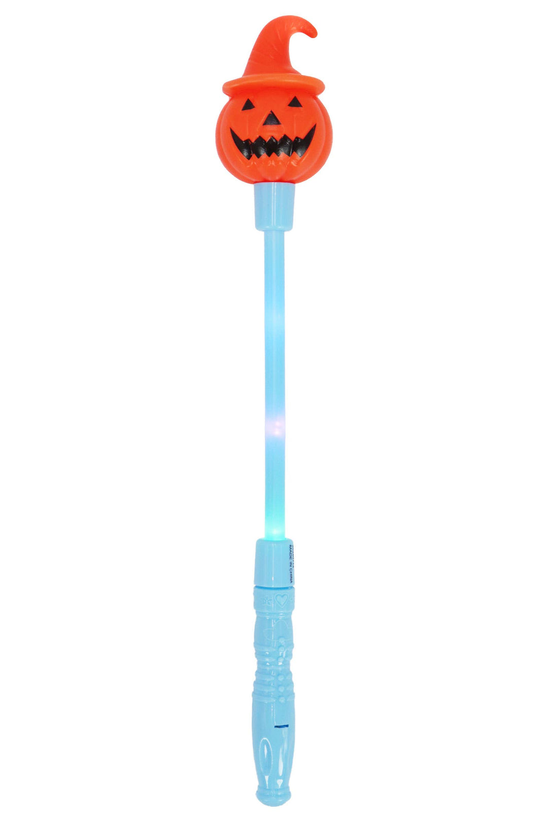 Halloween Pumpkin Skull Head Light Stick Wand: ASSORTED / ONE SIZE