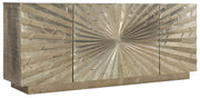 Home Accent - 78" Big Bang Entertainment Console - Pearl Silver
