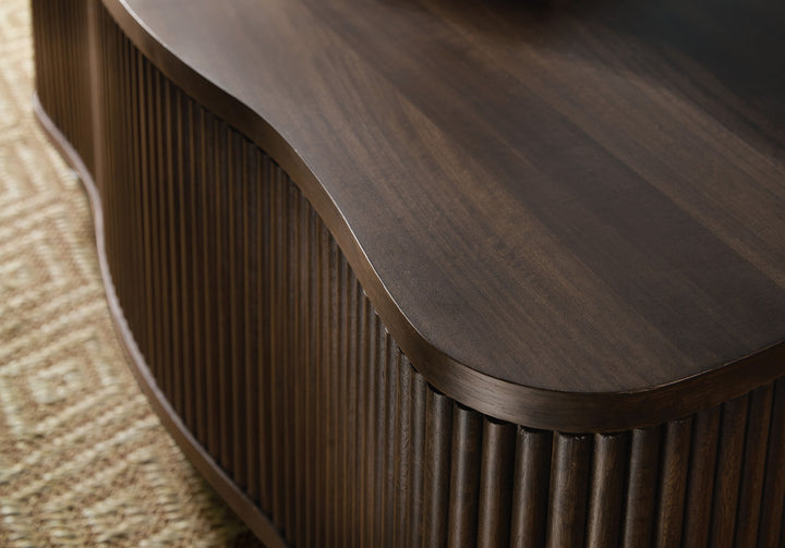 Commerce And Market - Reese Coffee Table - Dark Wood