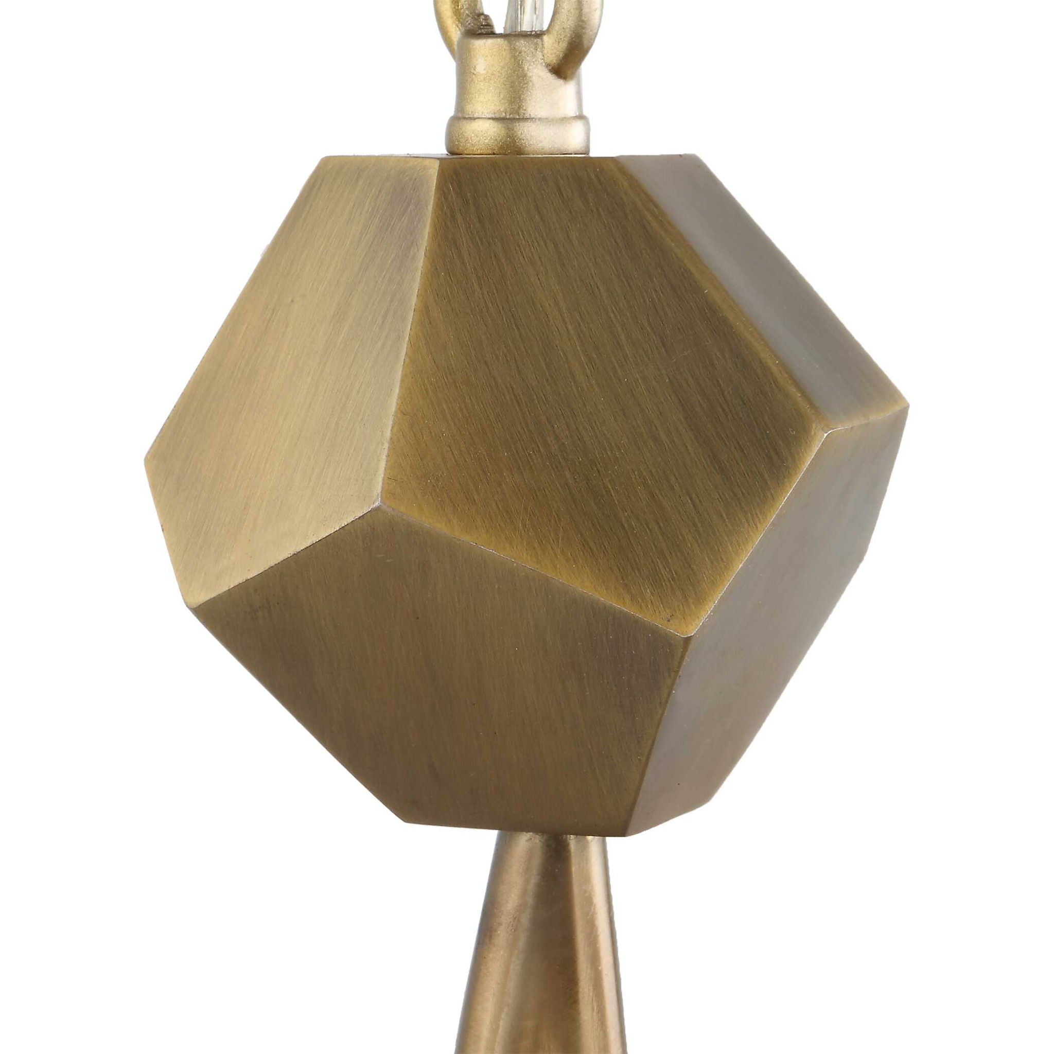 Geodesic - 3 Light Pendant - White