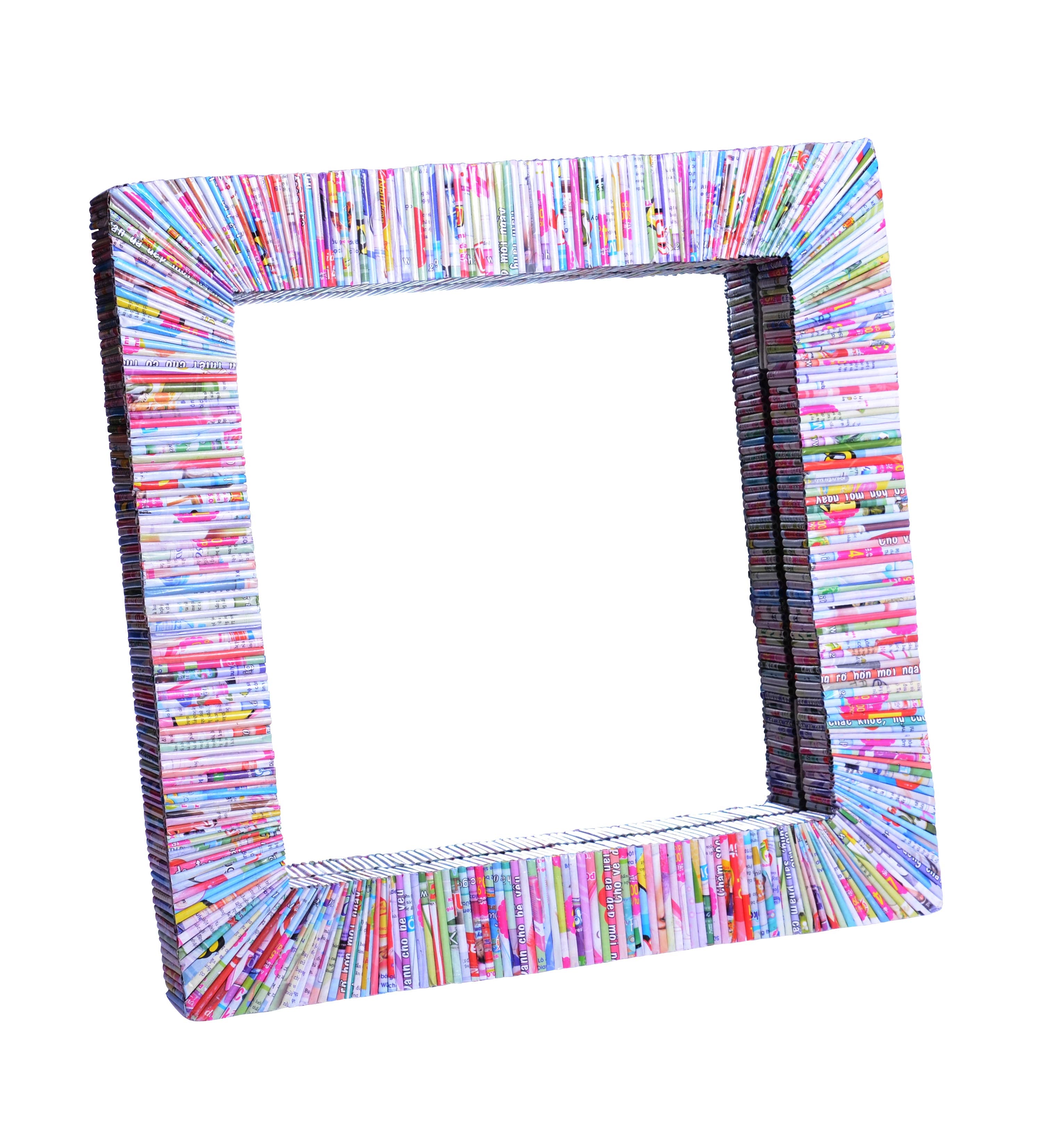 Mirror - Recycled Paper: Square