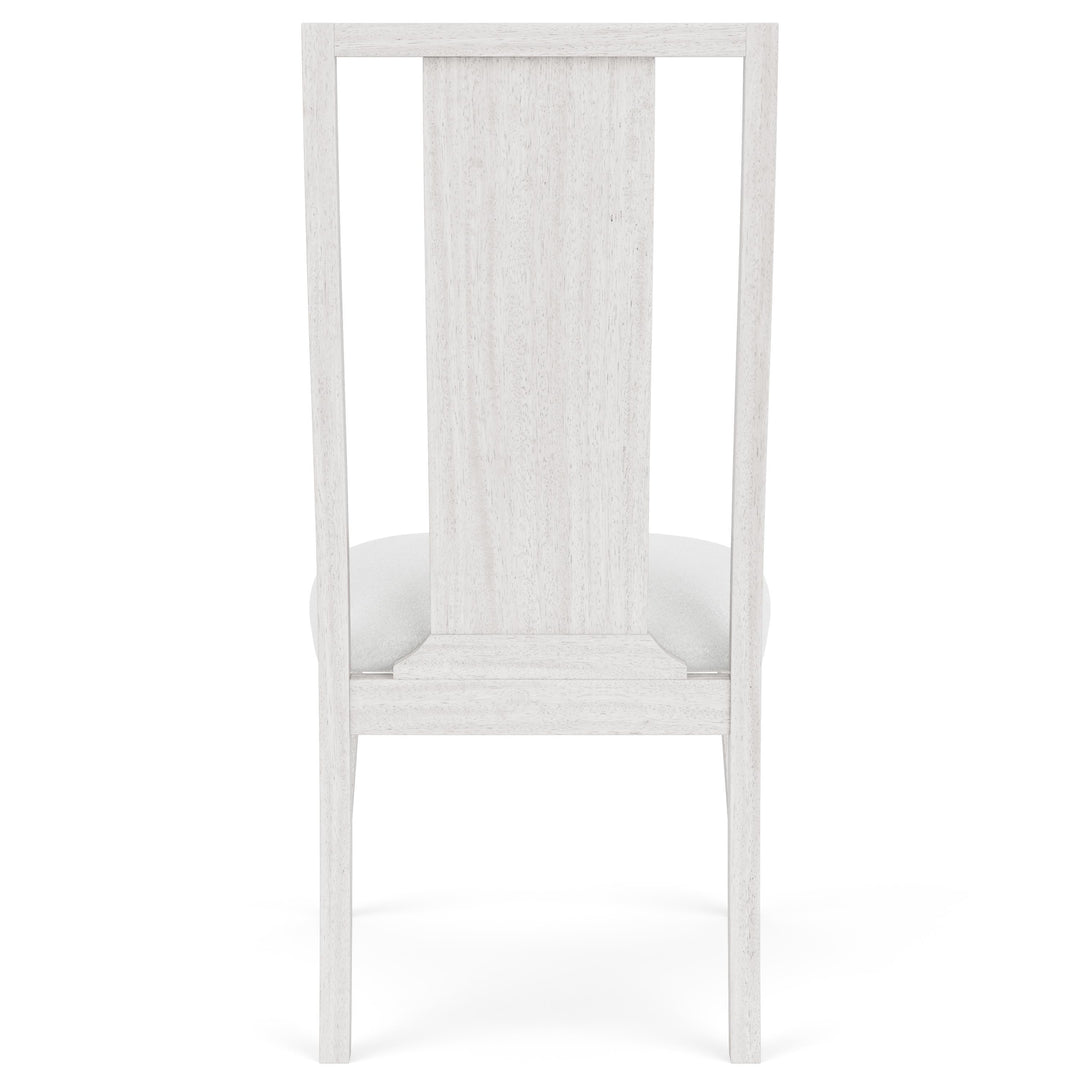 Hepburn - Wood Back Upholstered Side Chair (Set of 2) 2" - White