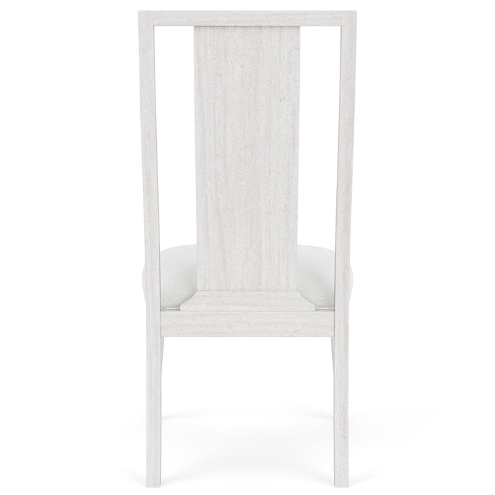 Hepburn - Wood Back Upholstered Side Chair (Set of 2) 2" - White