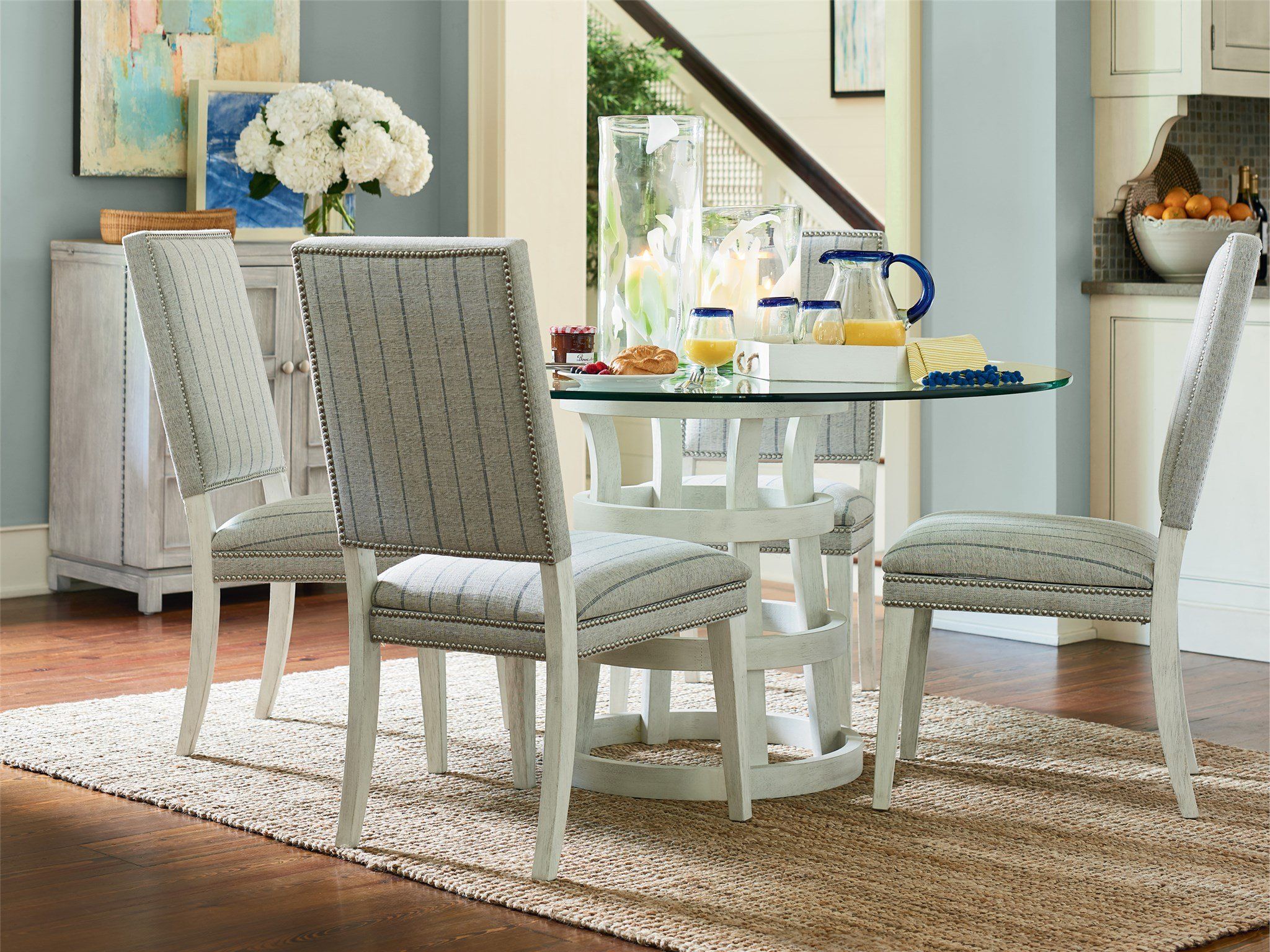 Escape - Hamptons Dining Chair (Set of 2) - Pearl Silver