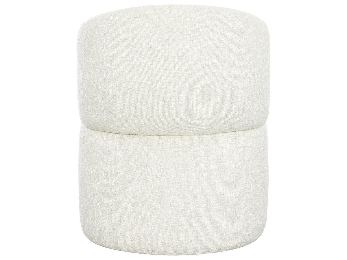 Velora - Upholstered Arm Chair - White