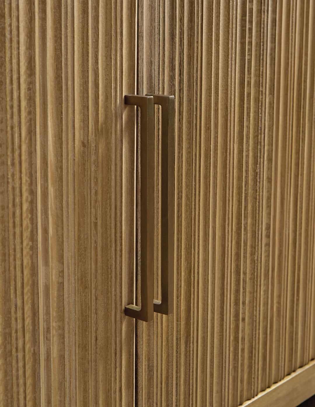 Niam - Light Antique Beige - Accent Cabinet
