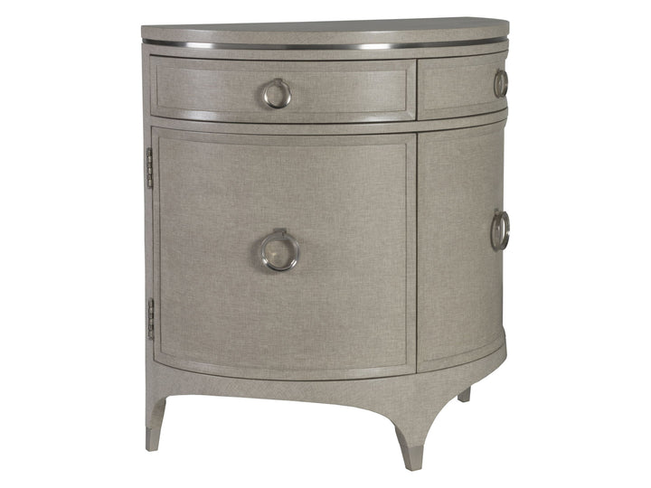 Signature Designs - Zeitgeist Linen Demilune Chest