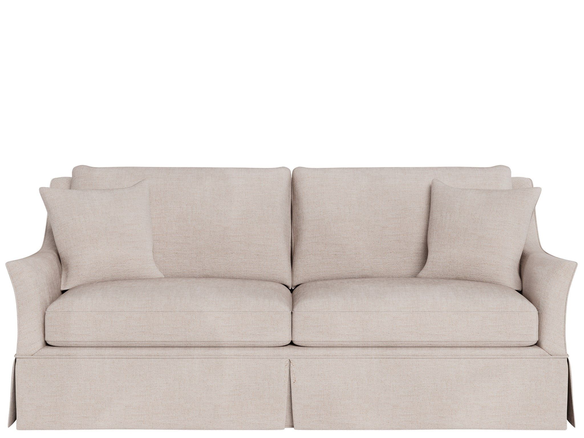 Henri - Skirted Apartment Sofa, Special Order - Beige
