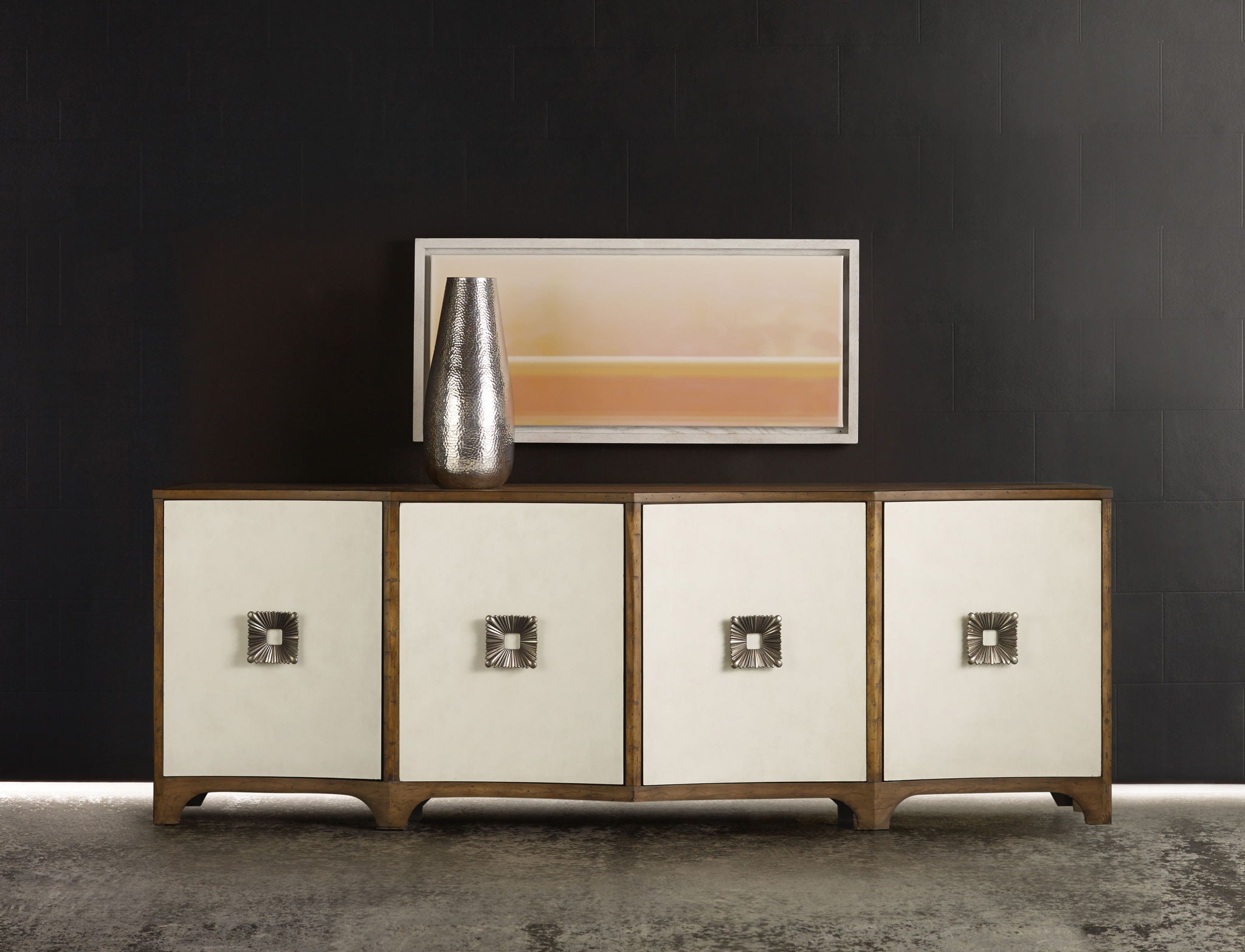 Melange - Credenza - Light Brown