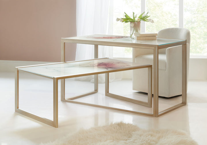 Blossoming Hope - Writing Desk - Gold