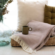 342 Pixel Design Fringed Throw
