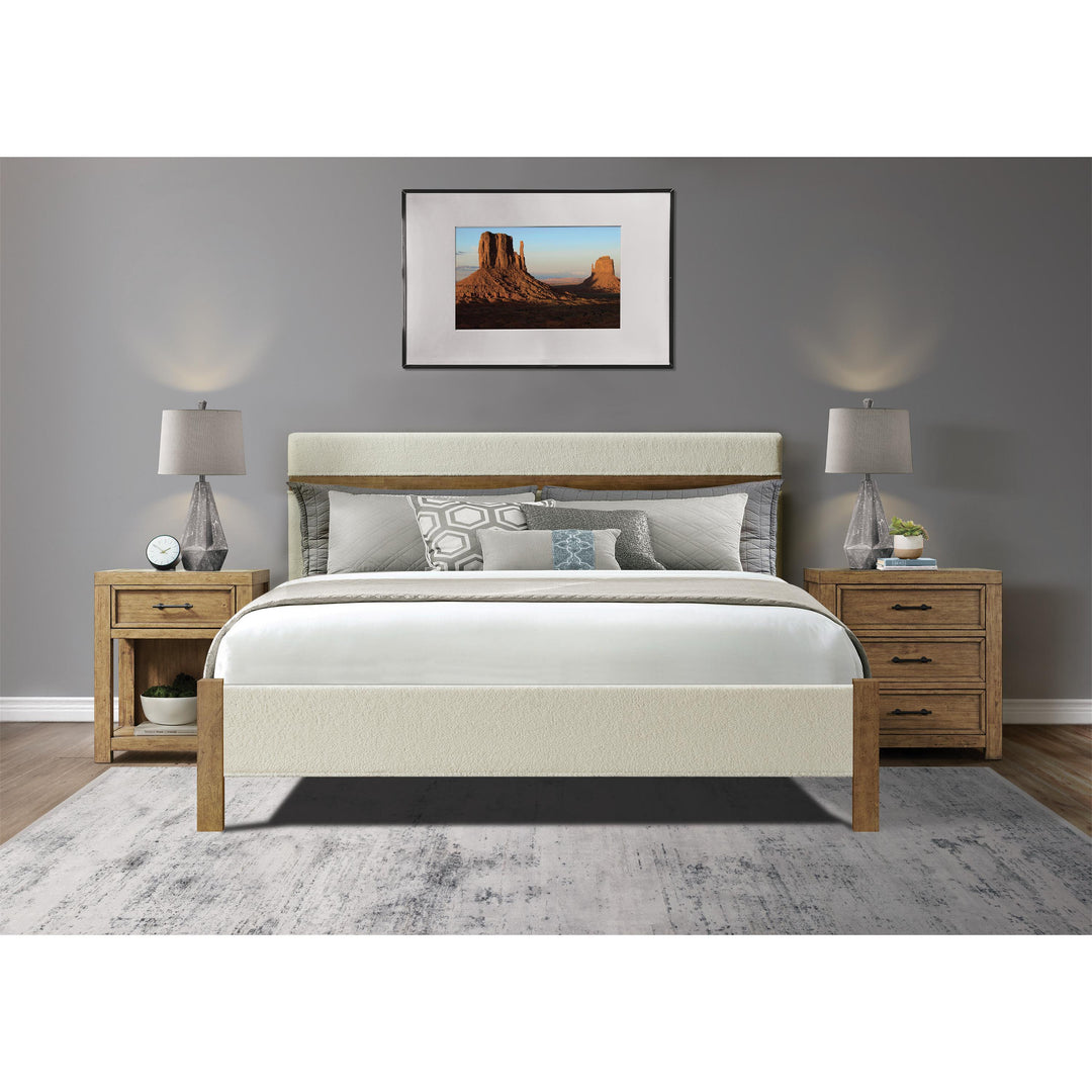 Bozeman - Three Drawer Nightstand - Light Brown