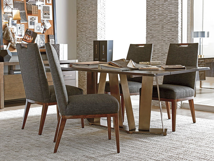 Cross Effect - Gateway Flip-Top Console - Dark Brown