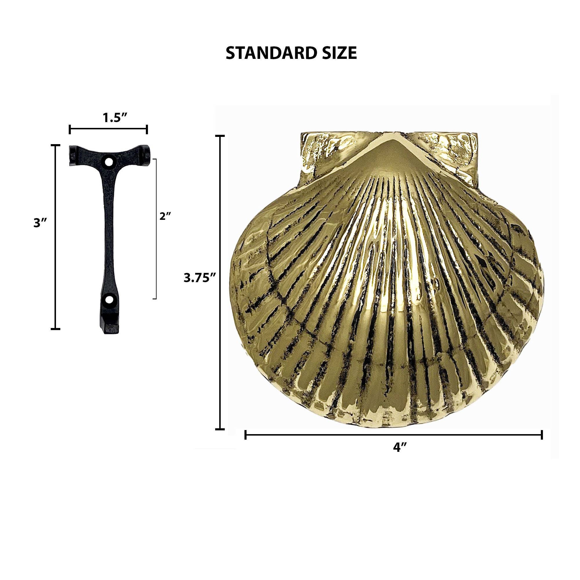 Scallop Door Knocker