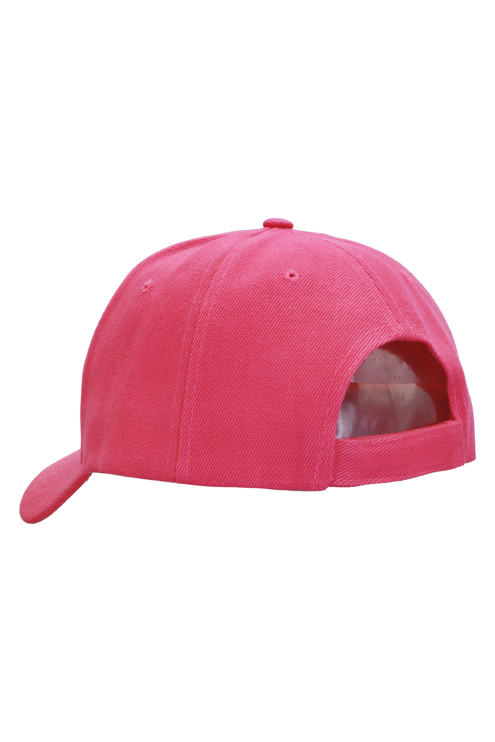 Blank Twill Acrylic Velcro Back Baseball Cap