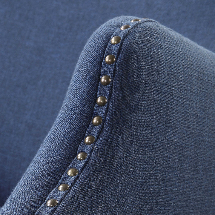 Yareena - Wing Chair - Blue
