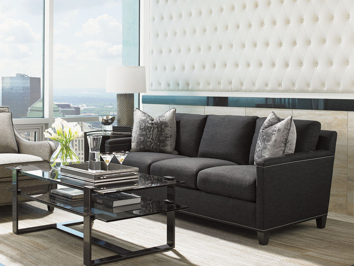 Lexington Upholstery - Strada Sofa - Dark Gray