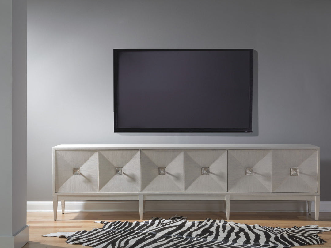 Signature Designs - Logan Convertible Long Media Console/Buffet - Gray