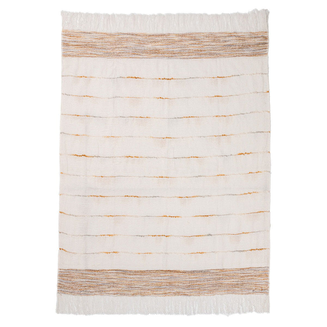 Throws - TC Albedo Throw - Ivory / Rust