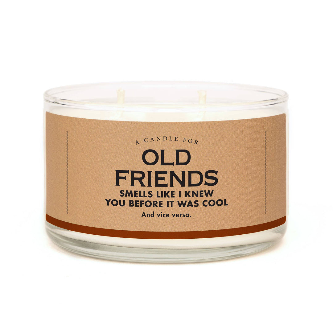 A Candle for Old Friends | Funny Candle | 10 oz Soy Wax