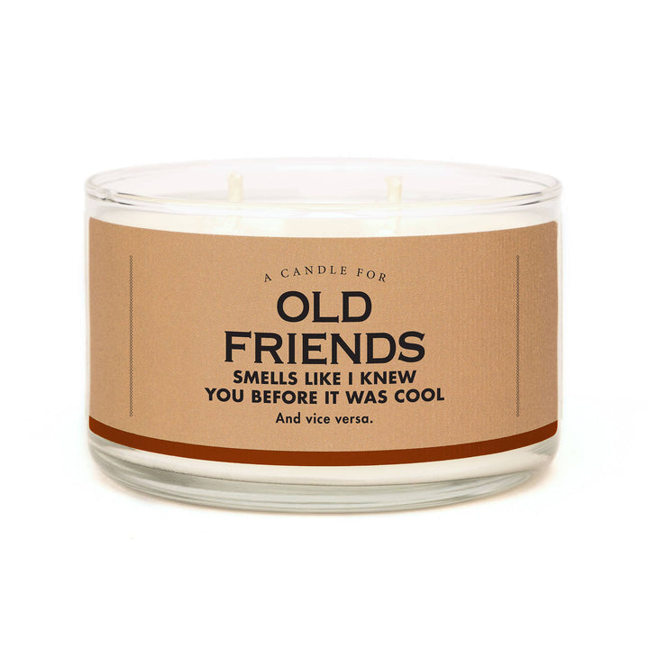 A Candle for Old Friends | Funny Candle | 10 oz Soy Wax