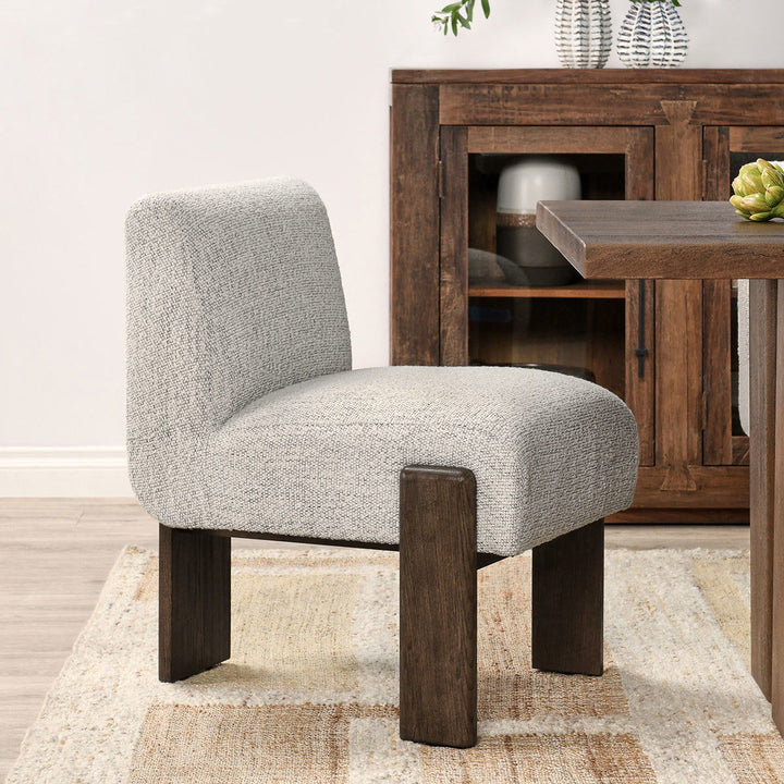 Chelsea - Upholstered Dining Chair - Pixel Ivory