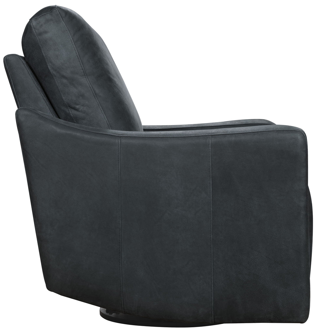 Lewis - Power Swivel Recliner - Black