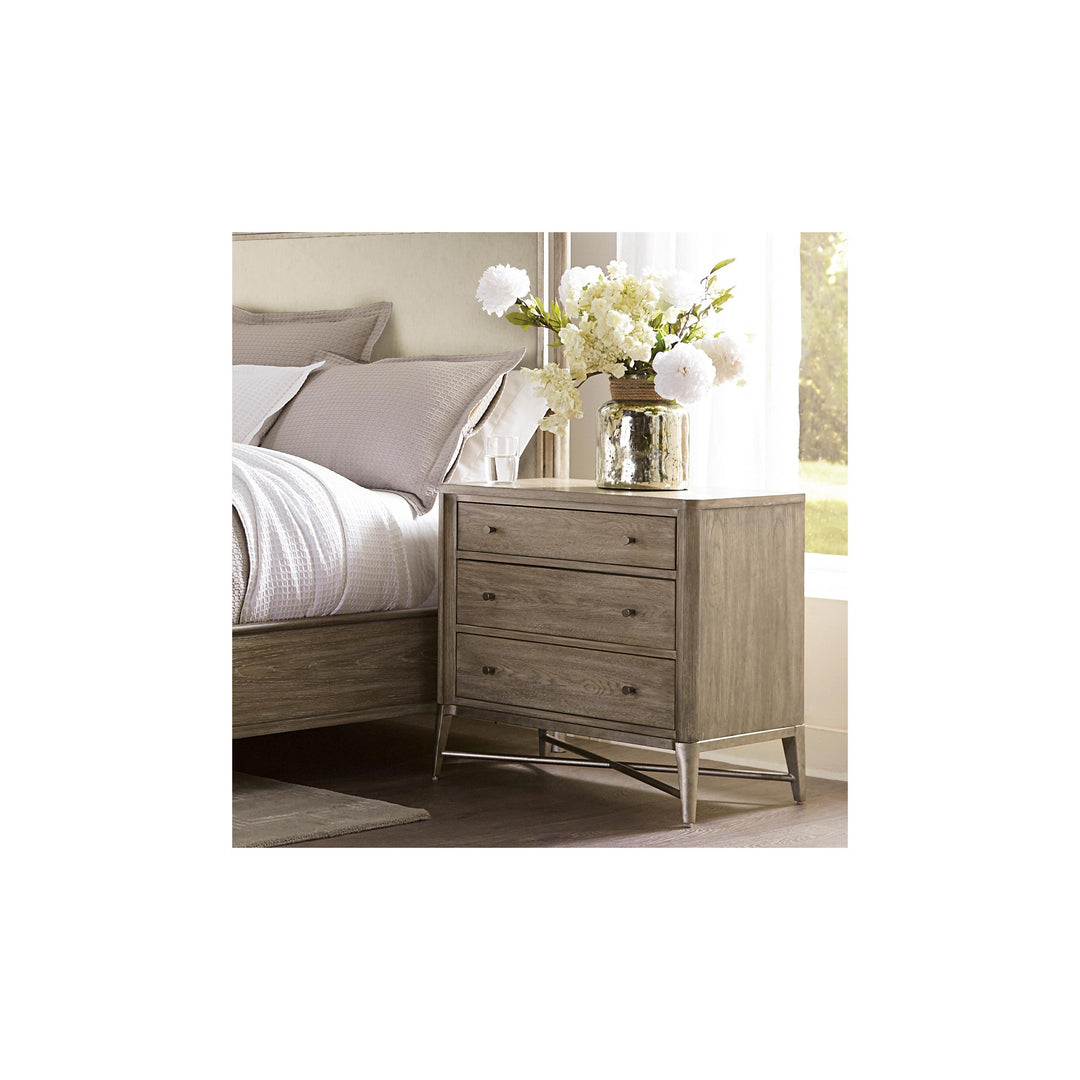 Sophie - Three Drawer Nightstand - Natural