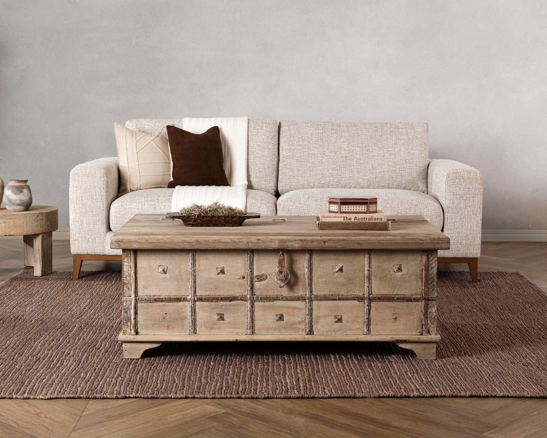 Alta - 49" Trunk Coffee Table - Antique White