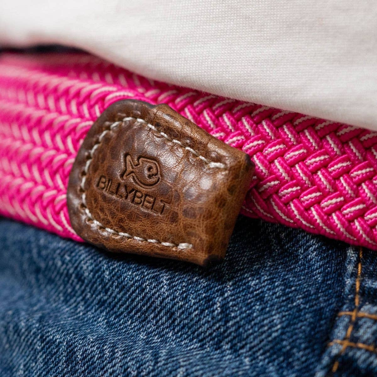 Pépé elastic braided belt: Size 0