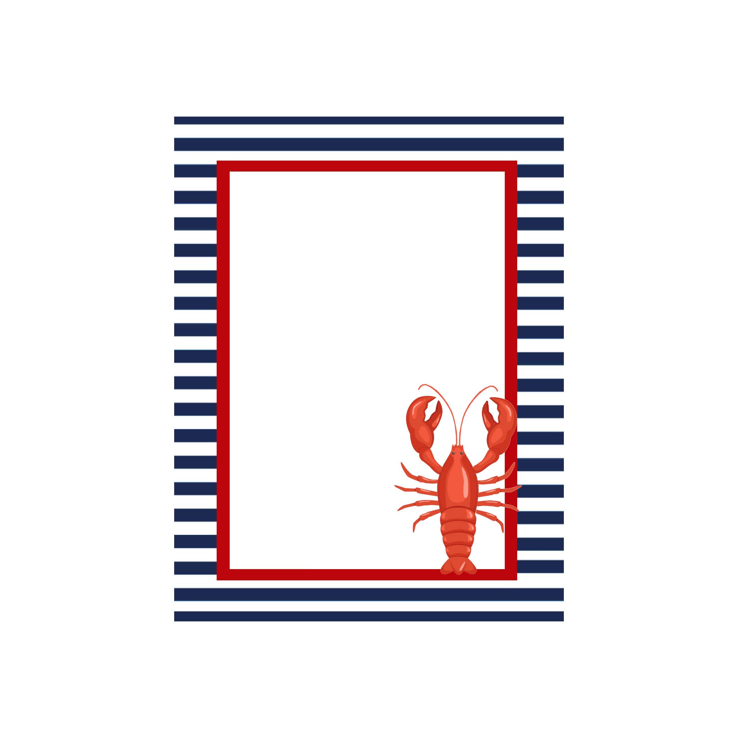 Notepad - Lobster