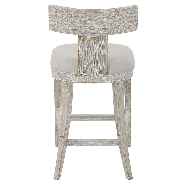 Idris - Counter Stool - White