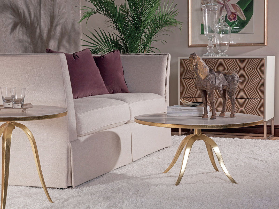 Signature Designs - Crystal Stone Round Table