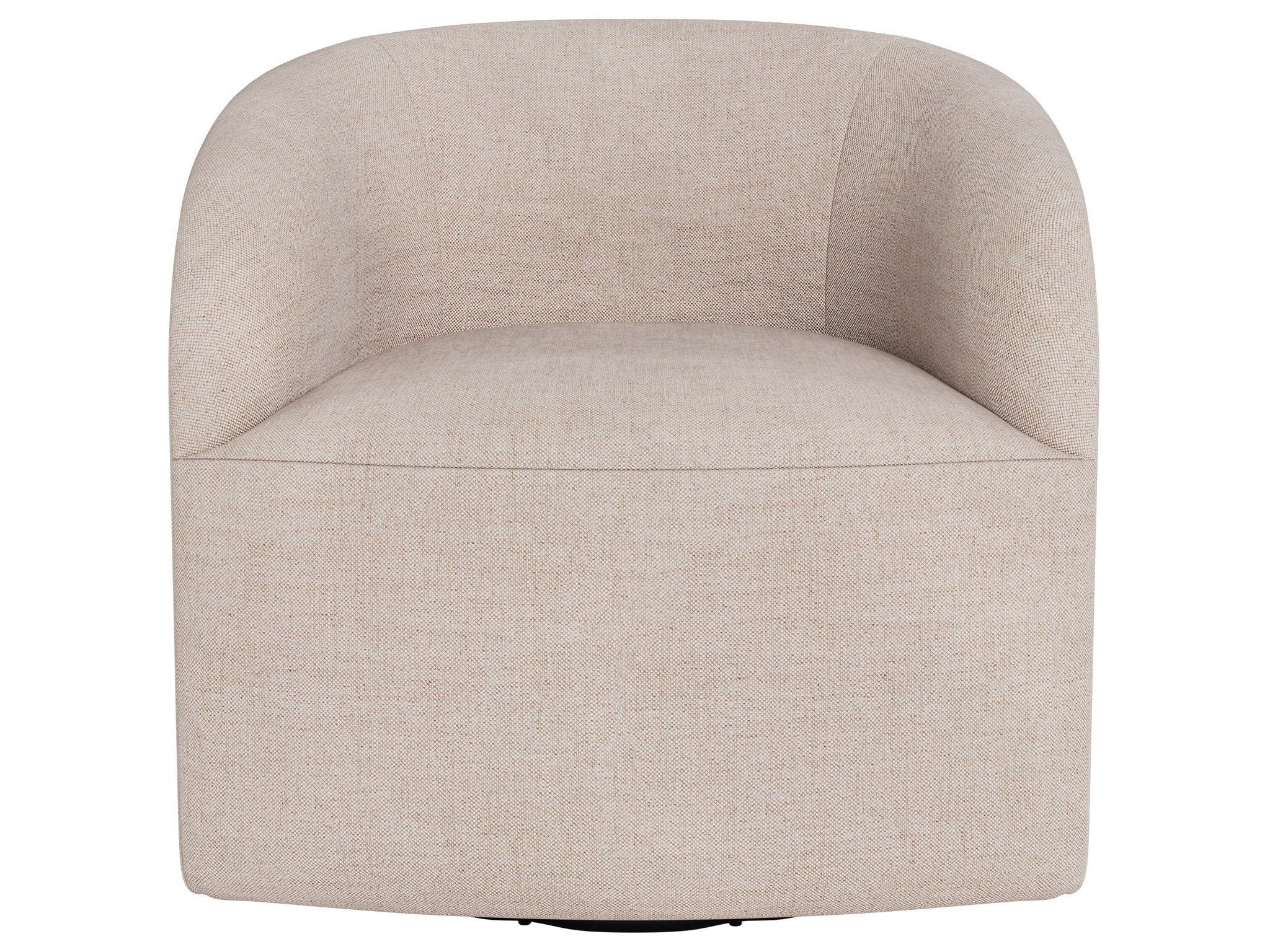 Tranquility-Miranda Kerr Home - Exhale Swivel Chair, Special Order - Beige