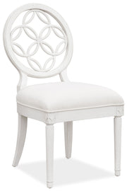 Melange - Brynlee Side Chair - White