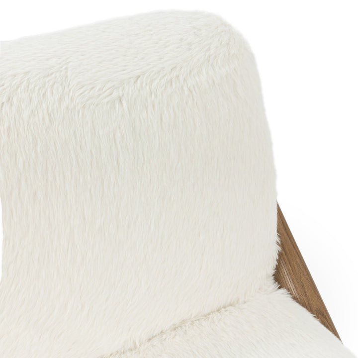 Georgia - Upholstered Accent Chair - White