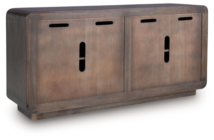 Elliston - Espresso Brown - Accent Cabinet