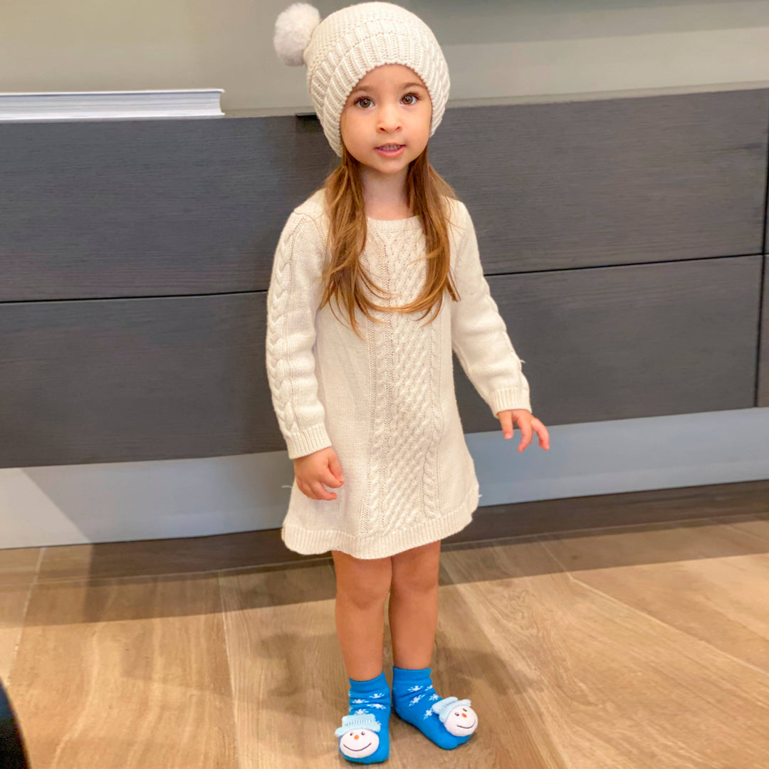 Snowman Christmas Boogie Toes Rattle Socks: 0 - 1 Y