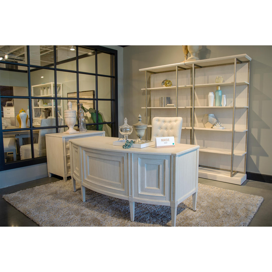 Maisie - Executive Desk - Champagne